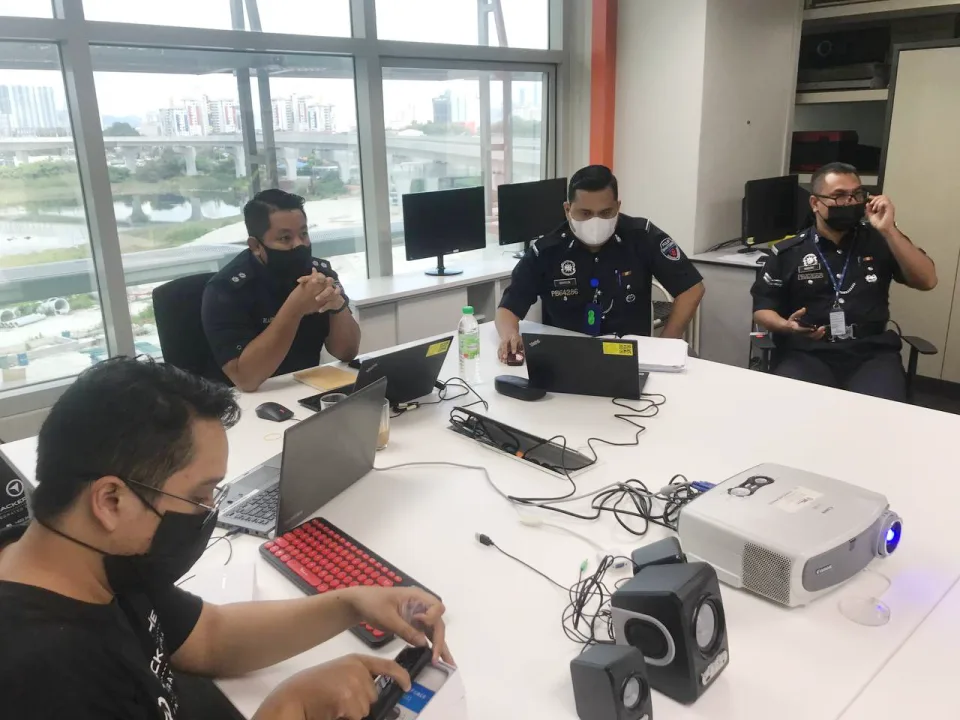 TrackerHero Patrol System Briefing with Awara Security, KGN & KGT at Wisma TNB Kepong