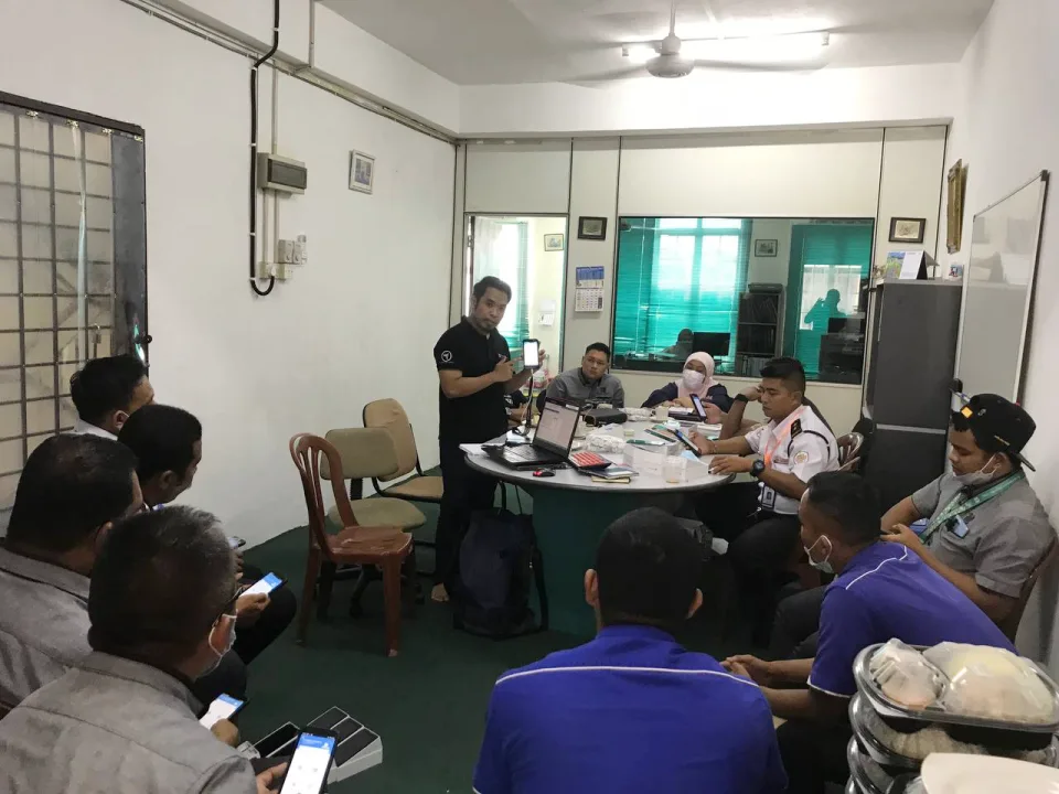 TrackerHero Patrol System Training at Perusahaan Ishan, Negeri Sembilan