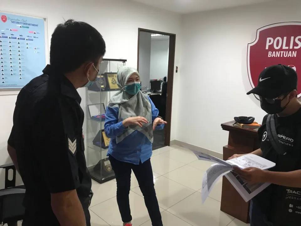 TrackerHero Patrol System Installation & Training at Publika & Arcoris, Selangor