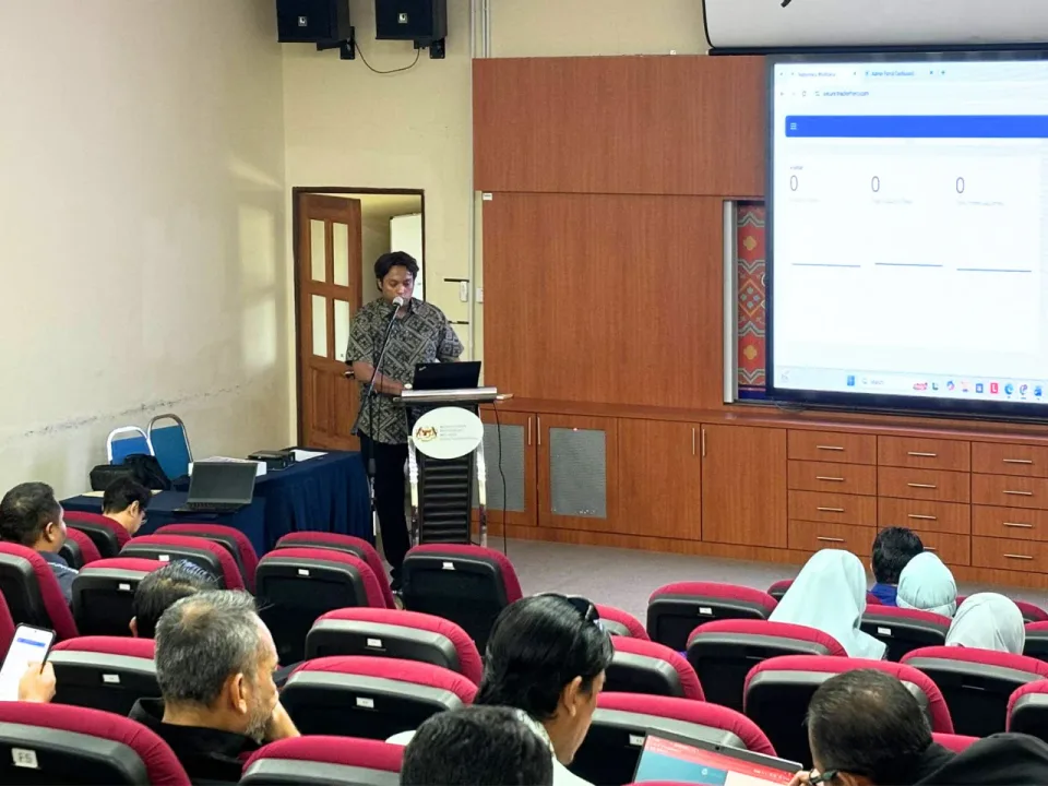 Patrol system overview session at JPN Pahang
